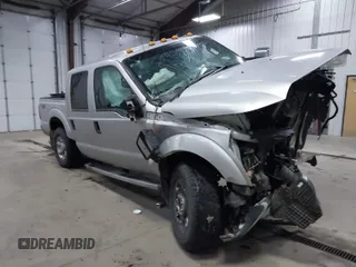 2015 Ford Super Duty F-250 SRW Lariat with VIN 1FT7W2BT4FEB87979, listed as a IAAI auction lot 41127994 with 199,470 mi miles. Bid and sale history available at carsss.com. Image 1.