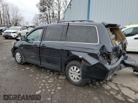 2008 Honda Odyssey EX-L with VIN 5FNRL38638B071778, listed as a Copart auction lot 45528425 with 189,798 mi miles and Salvage Title. Bid and sale history available at carsss.com. Image 2.