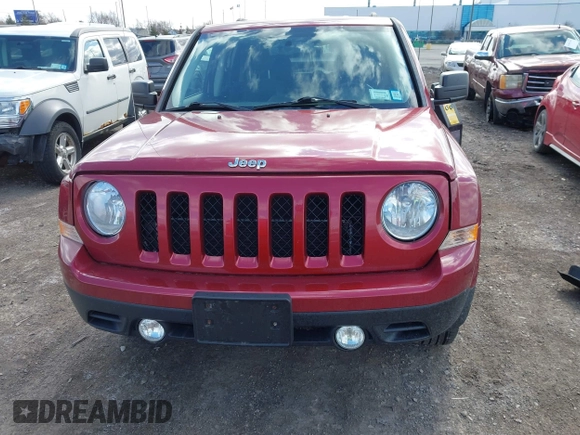 2014 Jeep Patriot Latitude with VIN 1C4NJRFB4ED897890, listed as a IAAI auction lot 41978399 with 76,688 mi miles. Bid and sale history available at carsss.com. Image 12.