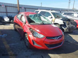 2016 Hyundai Elantra Value Edition with VIN KMHDH4AE3GU482716, listed as a IAAI auction lot 41891488 with 1 mi miles. Bid and sale history available at carsss.com. Image 1.