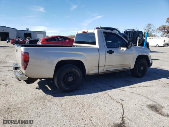 2008 Chevrolet Colorado Work Truck with VIN 1GCCS149588190638, listed as a Copart auction lot 80305164 with 176,029 mi miles and Salvage Title. Bid and sale history available at carsss.com. Image 3.