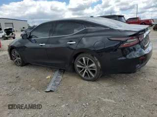2021 Nissan Maxima SV with VIN 1N4AA6CV8MC506052, listed as a Copart auction lot 55867975 with 82,929 mi miles and Salvage title. Bid and sale history available at DreamBid. Image 2.