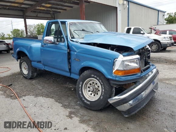 1993 Ford F-150 with VIN 1FTEF14N3PKA82644, listed as a Copart auction lot 59917485 with 161,387 mi miles and Non repairable. Bid and sale history available at DreamBid. Image 4.