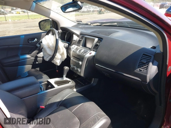 2012 Nissan Murano SV with VIN JN8AZ1MWXCW217561, listed as a IAAI auction lot 42051048 with 107,846 mi miles and . Bid and sale history available at carsss.com. Image 5.