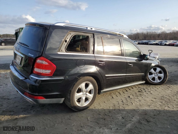 2010 Mercedes-Benz GL-Class GL 450 with VIN 4JGBF7BE0AA585453, listed as a Copart auction lot 47406105 with 188,890 mi miles and Salvage Title. Bid and sale history available at carsss.com. Image 3.