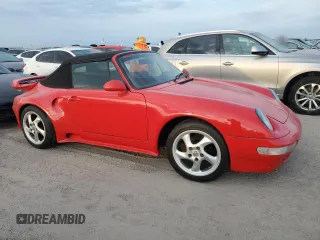 1986 Porsche 911 with VIN WP0EB0916GS161396, listed as a Copart auction lot 51655195 with 134,924 mi miles and Salvage Title. Bid and sale history available at DreamBid. Image 4.