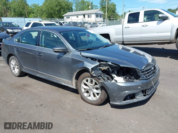 2017 Volkswagen Passat S with VIN 1VWAT7A37HC064654, listed as a IAAI auction lot 42751665 with 93,194 mi miles and . Bid and sale history available at DreamBid. Image 1.