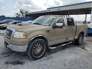 2007 Ford F-150 XLT with VIN 1FTPW12V77FA65348, listed as a Copart auction lot 59727355 with 146,566 mi miles and Salvage title. Bid and sale history available at DreamBid. Image 1.