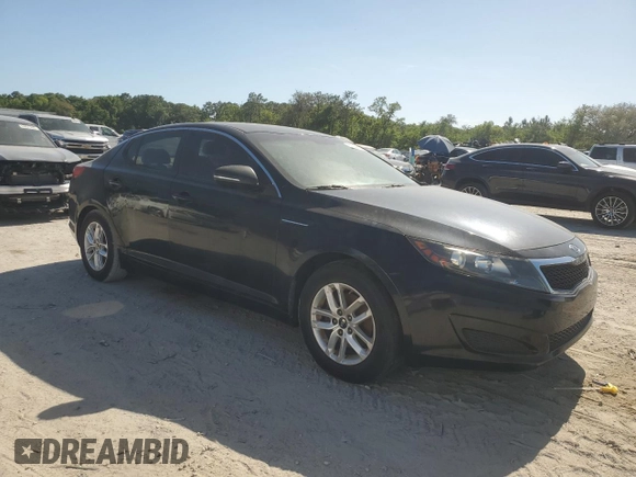 2011 Kia Optima LX with VIN KNAGM4A75B5056623, listed as a Copart auction lot 55248075 with Not Provided miles and Clean Title. Bid and sale history available at carsss.com. Image 4.