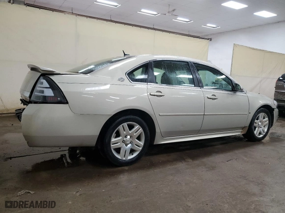 2009 Chevrolet Impala 3.5L LT with VIN 2G1WT57K491279534, listed as a Copart auction lot 50336715 with 160,878 mi miles and Clean Title. Bid and sale history available at carsss.com. Image 3.