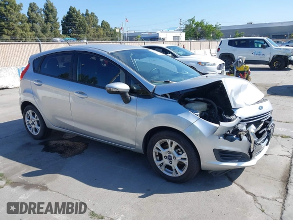 2014 Ford Fiesta SE with VIN 3FADP4EJ8EM121567, listed as a IAAI auction lot 42229439 with 108,640 mi miles and . Bid and sale history available at DreamBid. Image 1.