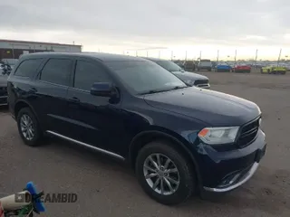 2016 Dodge Durango Special Service with VIN 1C4SDJFT5GC456024, listed as a IAAI auction lot 41976129 with 174,950 mi miles and . Bid and sale history available at carsss.com. Image 1.