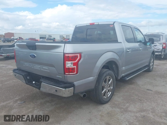 2020 Ford F-150 XL with VIN 1FTEW1CP7LFB28014, listed as a IAAI auction lot 41909984 with 50,815 mi miles. Bid and sale history available at carsss.com. Image 4.