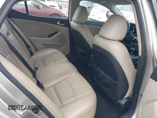 2015 Kia Optima EX with VIN 5XXGN4A70FG422277, listed as a IAAI auction lot 41932887 with 150,386 mi miles. Bid and sale history available at carsss.com. Image 8.