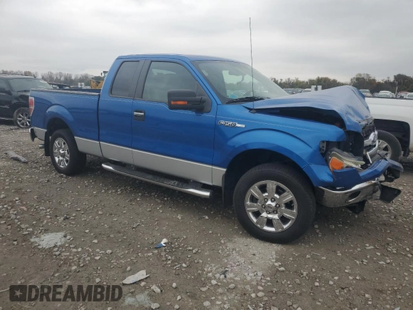 2009 Ford F-150 STX with VIN 1FTRX128X9FA50992, listed as a Copart auction lot 77901894 with 111,609 mi miles and Salvage Title. Bid and sale history available at carsss.com. Image 4.