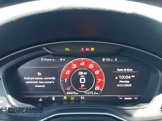 2018 Audi S5 Sportback Prestige z VIN WAUC4CF55JA009825, wystawiony jako IAAI lot #42086214 z przebiegiem 85 655 mil mil oraz . Historia ofert i sprzedaży dostępna na DreamBid. Obrazek 7.