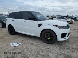 2019 Land Rover Range Rover Sport HST with VIN SALWS2SU9KA861473, listed as a Copart auction lot 68935824 with 59,662 mi miles and Salvage title. Bid and sale history available at DreamBid. Image 4.