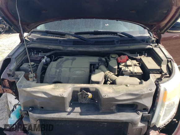 2012 Ford Explorer XLT with VIN 1FMHK8D8XCGA90146, listed as a Copart auction lot 53657525 with 190,192 mi miles and Salvage Title. Bid and sale history available at DreamBid. Image 12.