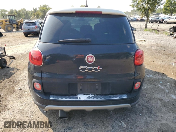 2016 FIAT 500L Trekking with VIN ZFBCFADH3GZ038039, listed as a Copart auction lot 70144554 with 97,598 mi miles and Salvage Title. Bid and sale history available at carsss.com. Image 6.