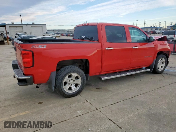 2014 Chevrolet Silverado 1500 LT with VIN 3GCUKREC2EG291896, listed as a Copart auction lot 46988045 with 143,810 mi miles and Salvage Title. Bid and sale history available at DreamBid. Image 3.