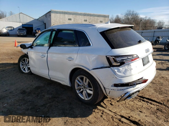 2022 Audi Q5 S line Premium with VIN WA1GAAFY2N2098761, listed as a Copart auction lot 72117352 with 0 mi miles. Bid and sale history available at carsss.com. Image 2.