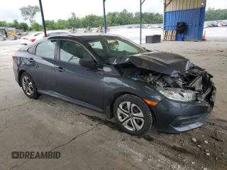 2017 Honda Civic LX z VIN 19XFC2F54HE014695, wystawiony jako Copart lot #57439725 z przebiegiem 88 092 mil mil oraz Szkoda całkowita • Salvage title. Historia ofert i sprzedaży dostępna na DreamBid. Obrazek 4.