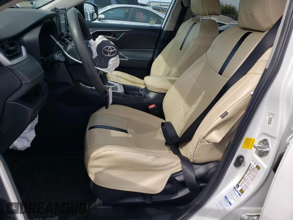 2019 Toyota RAV4 XLE with VIN 2T3P1RFV4KW082946, listed as a Copart auction lot 49841075 with 80,637 mi miles and Salvage Title. Bid and sale history available at carsss.com. Image 7.