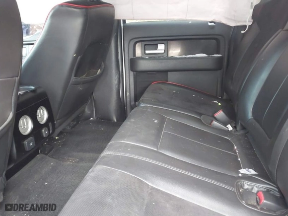 2013 Ford F-150 XL with VIN 1FTFW1EF2DFC82771, listed as a IAAI auction lot 41401152 with 150,624 mi miles. Bid and sale history available at carsss.com. Image 8.