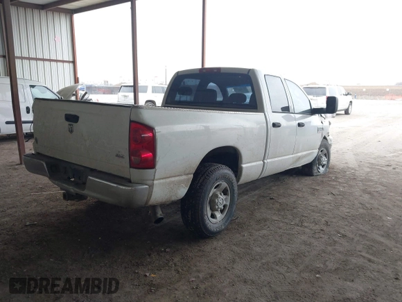 2007 Dodge 2500 SLT with VIN 3D7KR28A97G815123, listed as a IAAI auction lot 41622732 with 247,205 mi miles and . Bid and sale history available at carsss.com. Image 4.