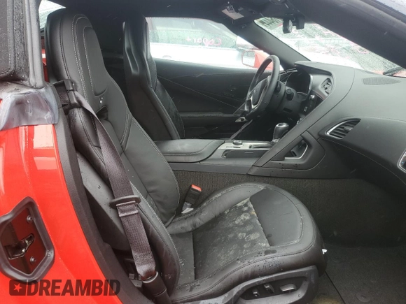2016 Chevrolet Corvette 2LT with VIN 1G1YD3D72G5102468, listed as a Copart auction lot 74016444 with 0 mi miles and Salvage Title. Bid and sale history available at carsss.com. Image 10.