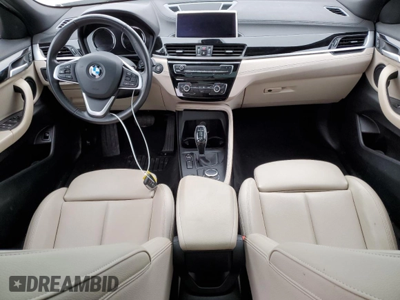 2023 BMW X2 sDrive28i with VIN WBXYH9C07P5V63719, listed as a Copart auction lot 87309194 with 43,124 mi miles and Salvage Title. Bid and sale history available at carsss.com. Image 8.