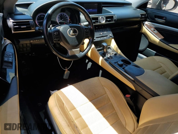 2016 Lexus RC 200t F Sport with VIN JTHHA5BC4G5002527, listed as a Copart auction lot 61243785 with 142,782 mi miles and Salvage title. Bid and sale history available at DreamBid. Image 8.