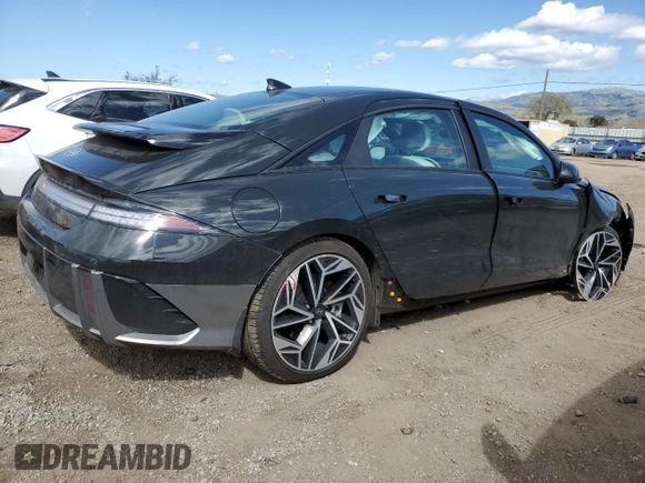2024 Hyundai Ioniq 6 SEL z VIN KMHM34AA8RA071084, wystawiony jako Copart lot #47614915 z przebiegiem 14 989 mil mil oraz Szkoda całkowita • Salvage title. Historia ofert i sprzedaży dostępna na DreamBid. Obrazek 3.