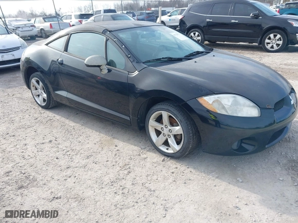 2008 Mitsubishi Eclipse GS with VIN 4A3AK24F78E009010, listed as a IAAI auction lot 41726777 with 179,797 mi miles. Bid and sale history available at carsss.com. Image 1.