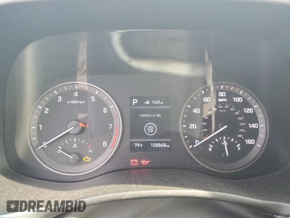 2020 Hyundai Tucson SEL z VIN KM8J33AL9LU148601, wystawiony jako Copart lot #54865805 z przebiegiem 108 868 mil mil oraz Czysty tytuł • Clean title. Historia ofert i sprzedaży dostępna na DreamBid. Obrazek 9.