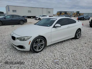 2017 BMW 4 Series 430i with VIN WBA4R7C37HK896333, listed as a Copart auction lot 88597215 with 114,500 mi miles and Salvage Title. Bid and sale history available at DreamBid. Image 1.