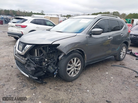 2017 Nissan Rogue SL with VIN 5N1AT2MT7HC863864, listed as a IAAI auction lot 41257835 with 167,597 mi miles. Bid and sale history available at carsss.com. Image 18.