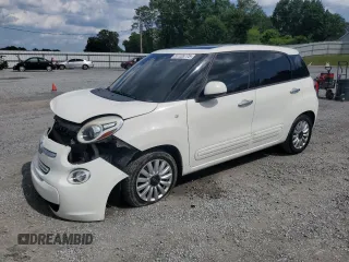2014 FIAT 500L Easy с VIN ZFBCFABH6EZ027875, выставлен на аукционе Copart как лот 57728775 с пробегом 91 747 миль миль и Списание • Salvage title. История ставок и продаж доступна на DreamBid. Изображение 1.