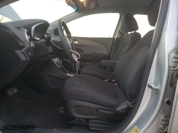 2017 Chevrolet Sonic LT with VIN 1G1JD5SH7H4124837, listed as a Copart auction lot 84260334 with 117,304 mi miles and Salvage Title. Bid and sale history available at carsss.com. Image 7.