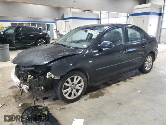 2008 Mazda 3 i Touring with VIN JM1BK32F281796374, listed as a Copart auction lot 52817735 with 216,432 mi miles and Salvage Title. Bid and sale history available at carsss.com. Image 1.