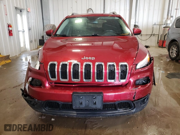 2015 Jeep Cherokee Latitude with VIN 1C4PJMCS4FW665411, listed as a Copart auction lot 49583235 with 88,121 mi miles and Clean Title. Bid and sale history available at carsss.com. Image 5.