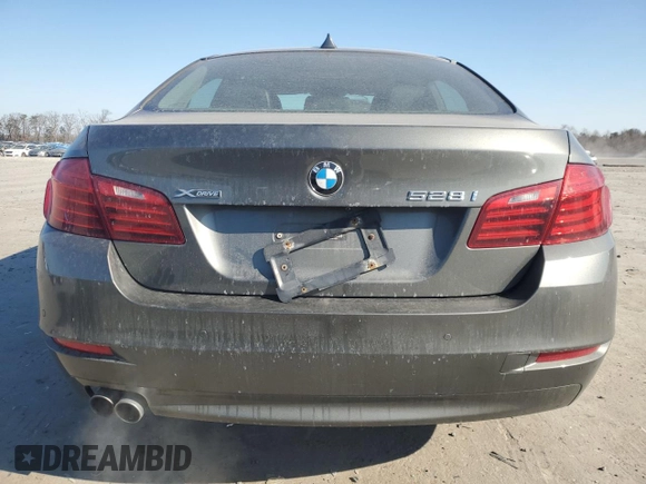 2014 BMW 5 Series 528i xDrive with VIN WBA5A7C52ED615469, listed as a Copart auction lot 47064555 with 116,566 mi miles and Clean Title. Bid and sale history available at DreamBid. Image 6.