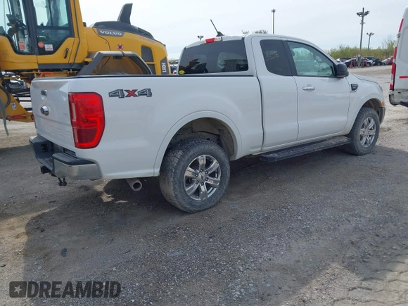 2020 Ford Ranger XL with VIN 1FTER1FH3LLA84834, listed as a IAAI auction lot 42083636 with 68,326 mi miles. Bid and sale history available at carsss.com. Image 4.