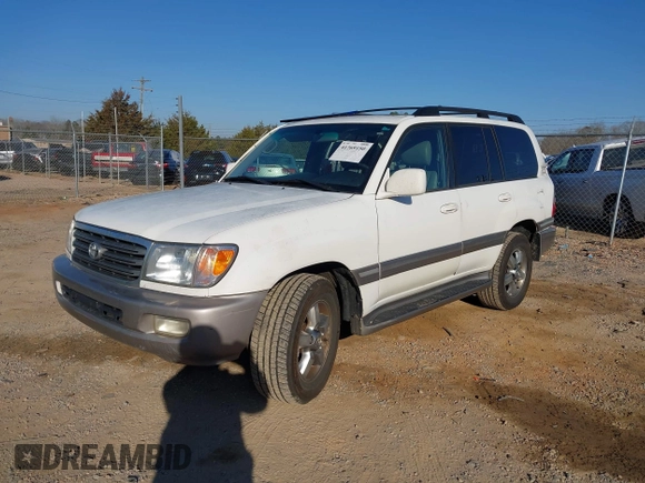 2005 Toyota Land Cruiser z VIN JTEHT05J952078683, wystawiony jako IAAI lot #41769150 z przebiegiem 299 737 mil mil oraz . Historia ofert i sprzedaży dostępna na DreamBid. Obrazek 17.