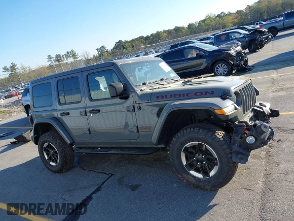 2020 Jeep Wrangler Unlimited Rubicon with VIN 1C4HJXFN4LW136516, listed as a IAAI auction lot 41874403 with 87,576 mi miles. Bid and sale history available at carsss.com. Image 13.