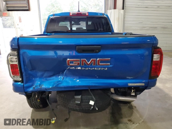 2024 GMC Canyon 2WD Elevation with VIN 1GTP5BEK3R1192270, listed as a Copart auction lot 84976914 with 7,432 mi miles and Salvage Title. Bid and sale history available at carsss.com. Image 6.