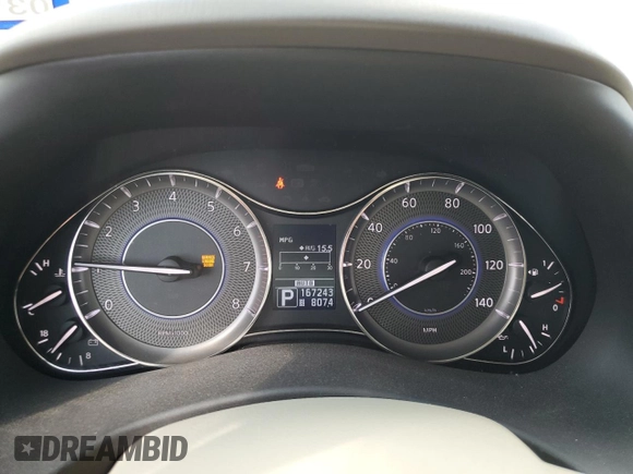 2012 Infiniti QX56 8-passenger with VIN JN8AZ2NC8C9317165, listed as a Copart auction lot 76693664 with 167,243 mi miles and Salvage Title. Bid and sale history available at carsss.com. Image 9.