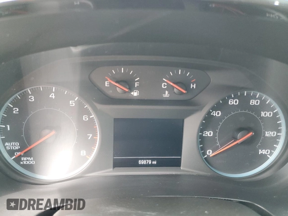 2019 Chevrolet Traverse LS with VIN 1GNEVFKW3KJ264085, listed as a Copart auction lot 46819225 with 69,879 mi miles and Non Repairable. Bid and sale history available at carsss.com. Image 9.