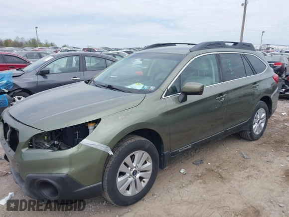 2017 Subaru Outback Premium with VIN 4S4BSACC5H3340524, listed as a IAAI auction lot 42077133 with 141,274 mi miles and . Bid and sale history available at DreamBid. Image 2.