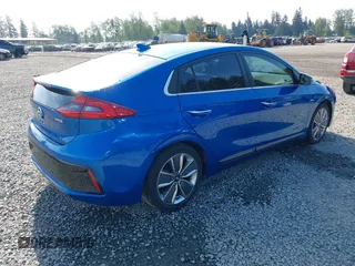 2017 Hyundai Ioniq Limited with VIN KMHC85LC9HU049108, listed as a IAAI auction lot 42120890 with 62,155 mi miles and . Bid and sale history available at DreamBid. Image 4.